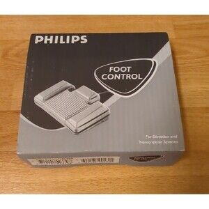 Philips Foot Control for Dictation and Transcription Systems Model 210/90B